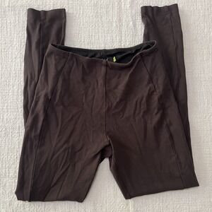 Lysse Brown‎ High-Waisted Stretchy Leggings Pants Women's Small EUC Quality